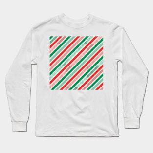 Peppermint Candy Stripe Long Sleeve T-Shirt